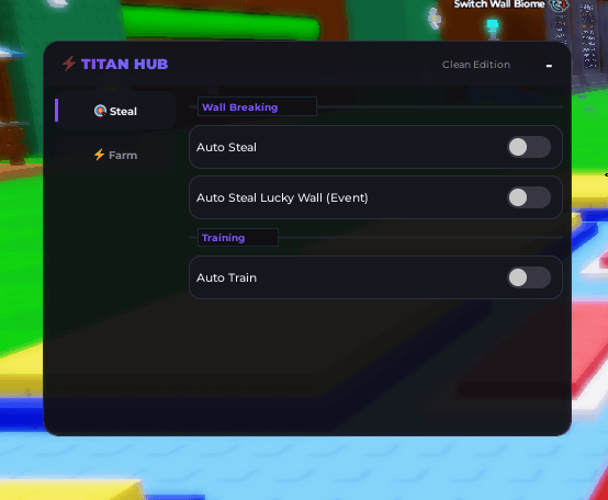 Smash Walls for Brainrots Script by Titan Hub - Auto Steal