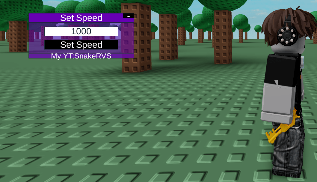 Simple speed gui (SnakesHub)