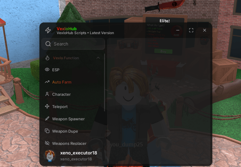 Vexlo Hub Script Keyless for MM2