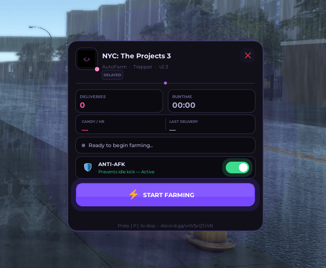 NYC The Projects 3 Script Keyless - Auto Farm