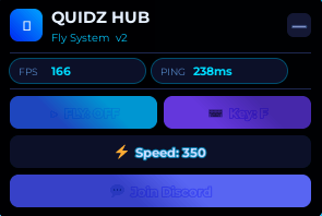 Quidz Hub Fly Script