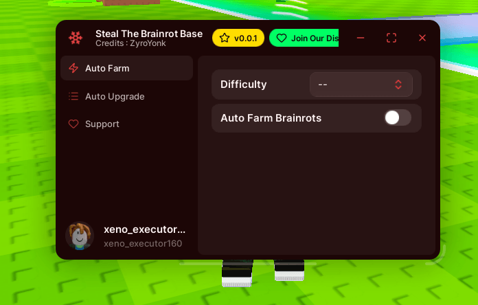Steal the brainrot base script keyless - Auto farm