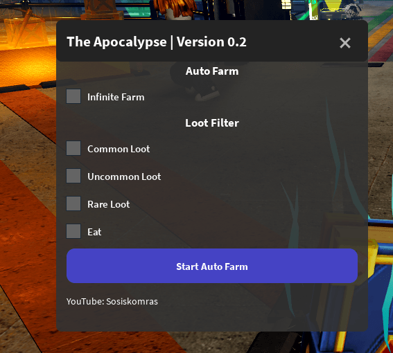 The Apocalypse script keyless - Infinite Farm