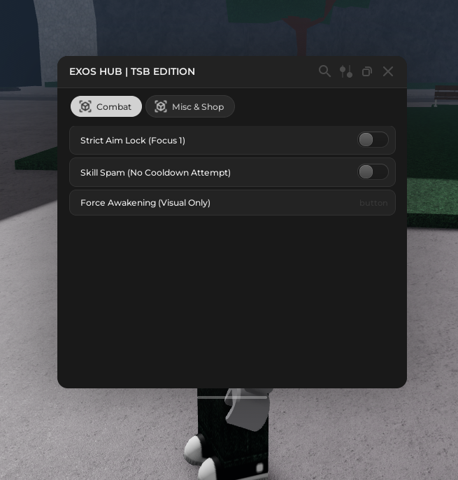 Universal Showdown Script by EXOS Hub - Strict Aim Lock