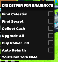 Dig deeper for brainrots icon