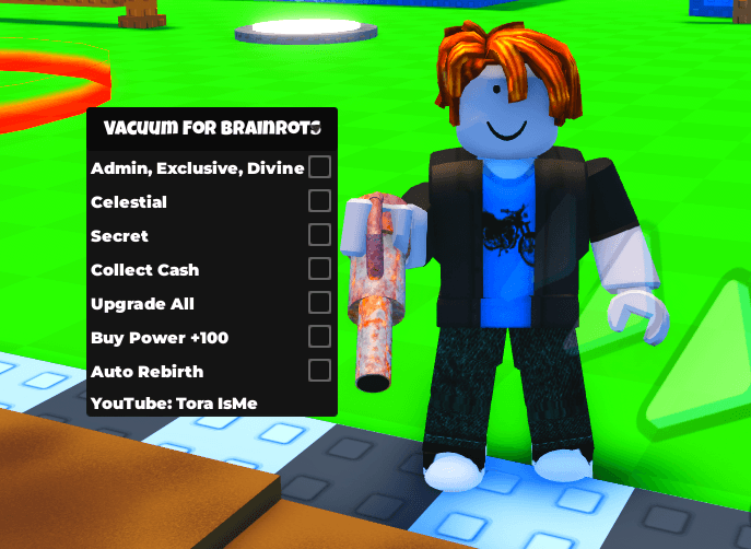 Vacuum for Brainrots Script Keyless - Admin, Collect Cash, Upgrade
