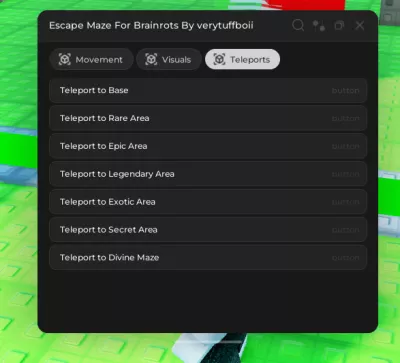 Escape Maze For Brainrots icon