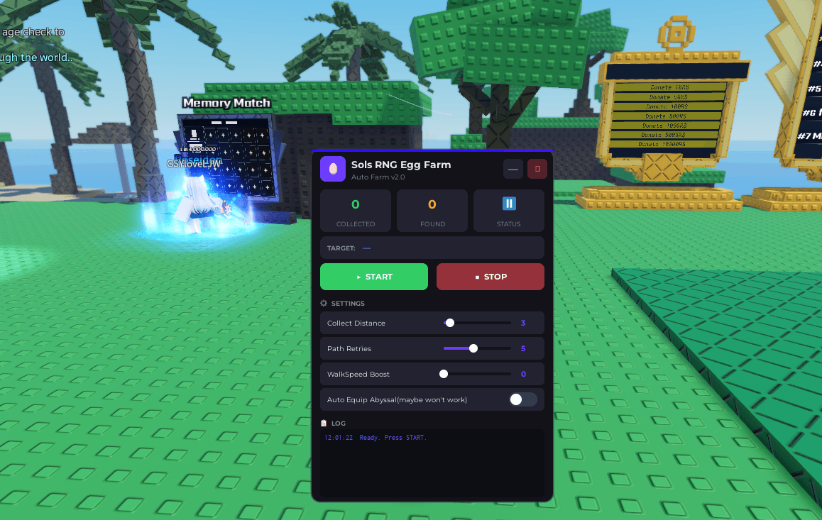Egg Farm v2.0 | Collect Distance, Path Retries