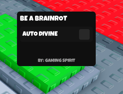 Auto divine Script for Be a Brainrot