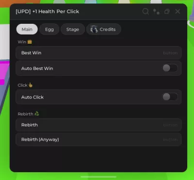 +1 Health Per Click icon
