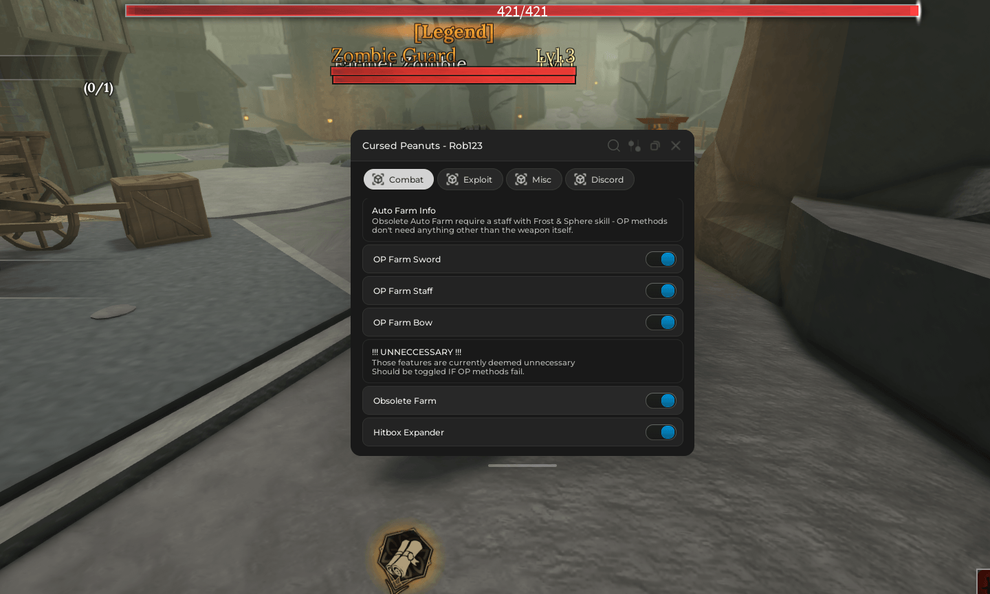 Cursed Blade Script 2026 (Keyless)- OP Farm Sword, OP Farm Staff
