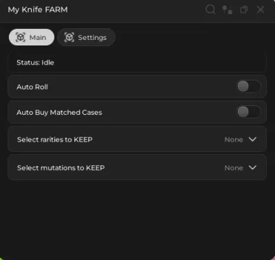 🔪 My Knife FARM icon