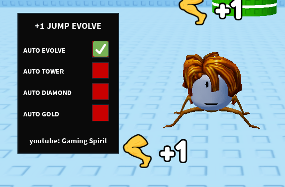 +1 Jump Evolve Tower Script Keyless - Auto Evolve
