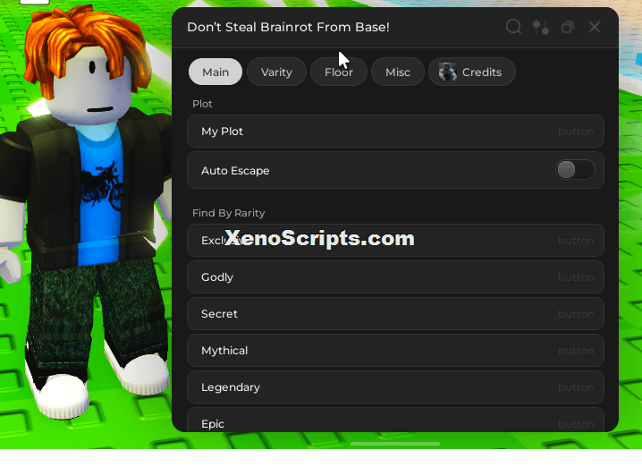 Don't Steal Brainrot from Base Script Keyless