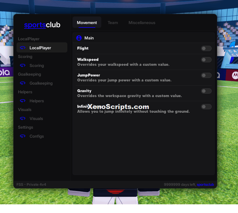 FIFA Super Soccer Script Keyless