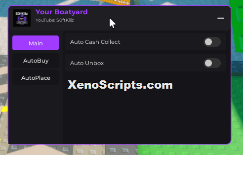 Your Boatyard Script - Auto cash collect
