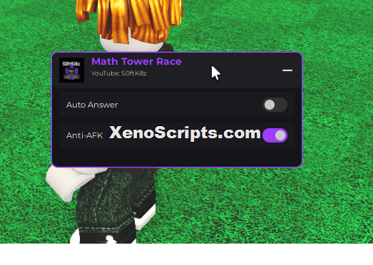 Math Tower Race script - Auto Answer