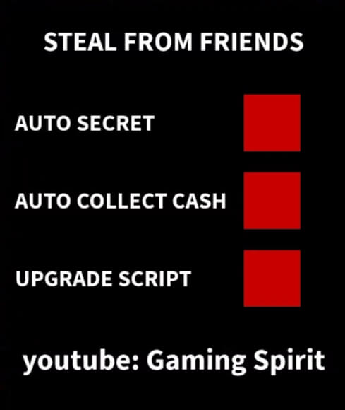 Steal From Friends Auto Farm OP Script