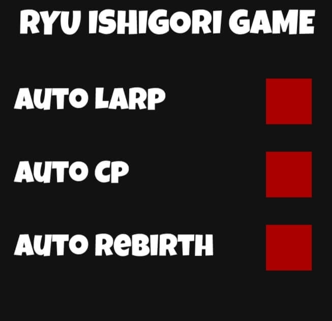 Ryu Ishigori Game Script - Auto Larp