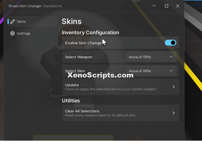 Rivals Skin Changer Standalone