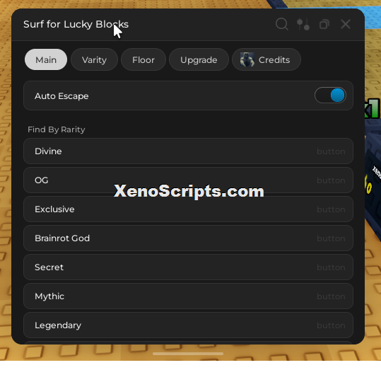 Surf For Lucky Blocks Script Keyless