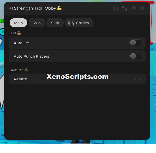 +1 Strength Troll Obby Script Keyless