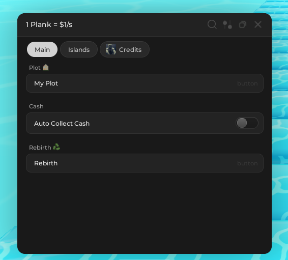 Auto Collect Cash and Rebirth