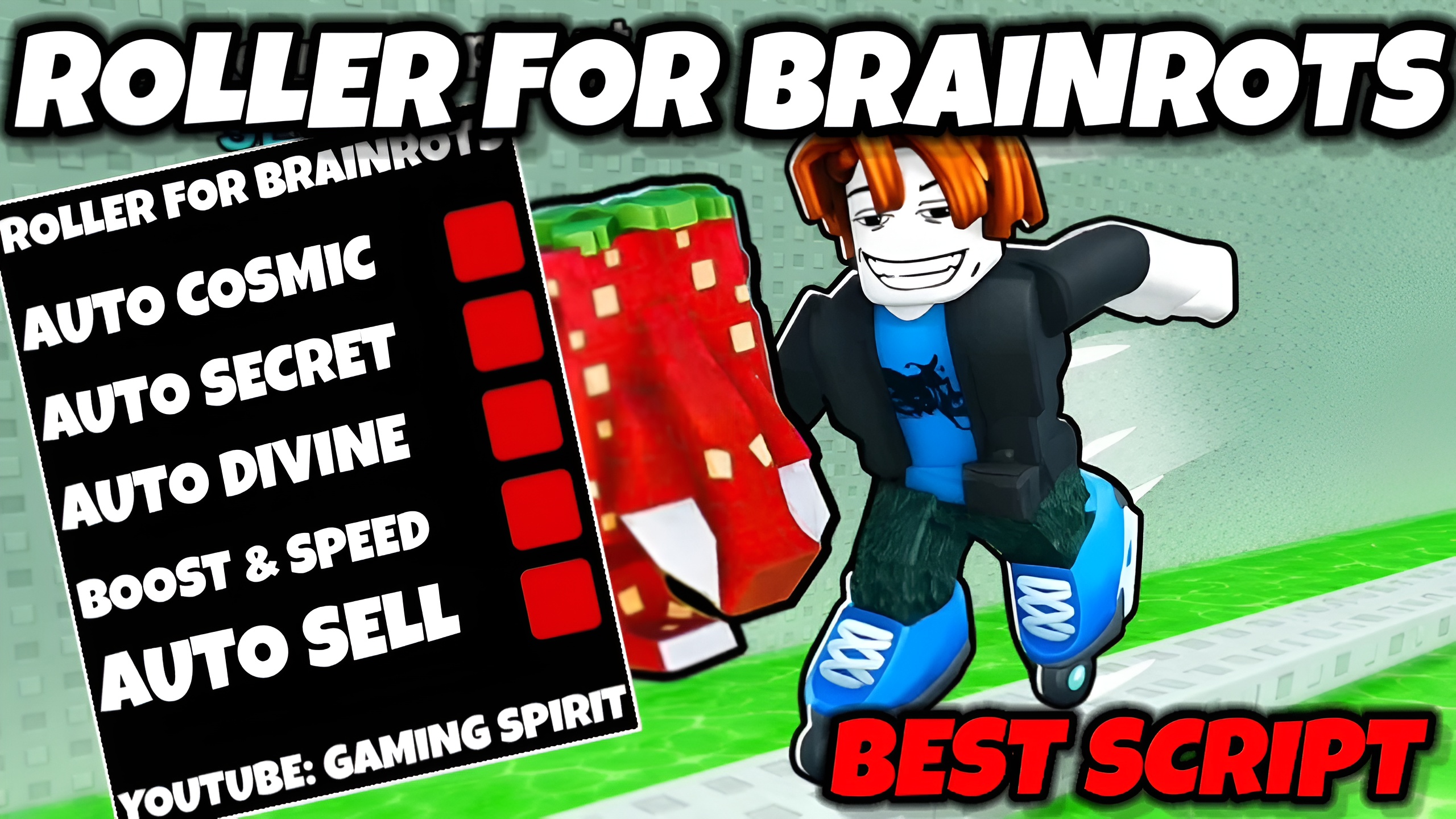 Roller For Brainrots Auto Sell Script Keyless