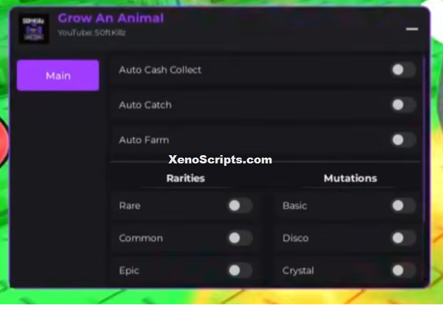 Grow an Animal Script Auto Cash Collect