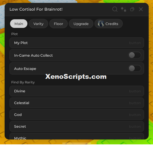 Low Cortisol For Brainrot Script Keyless