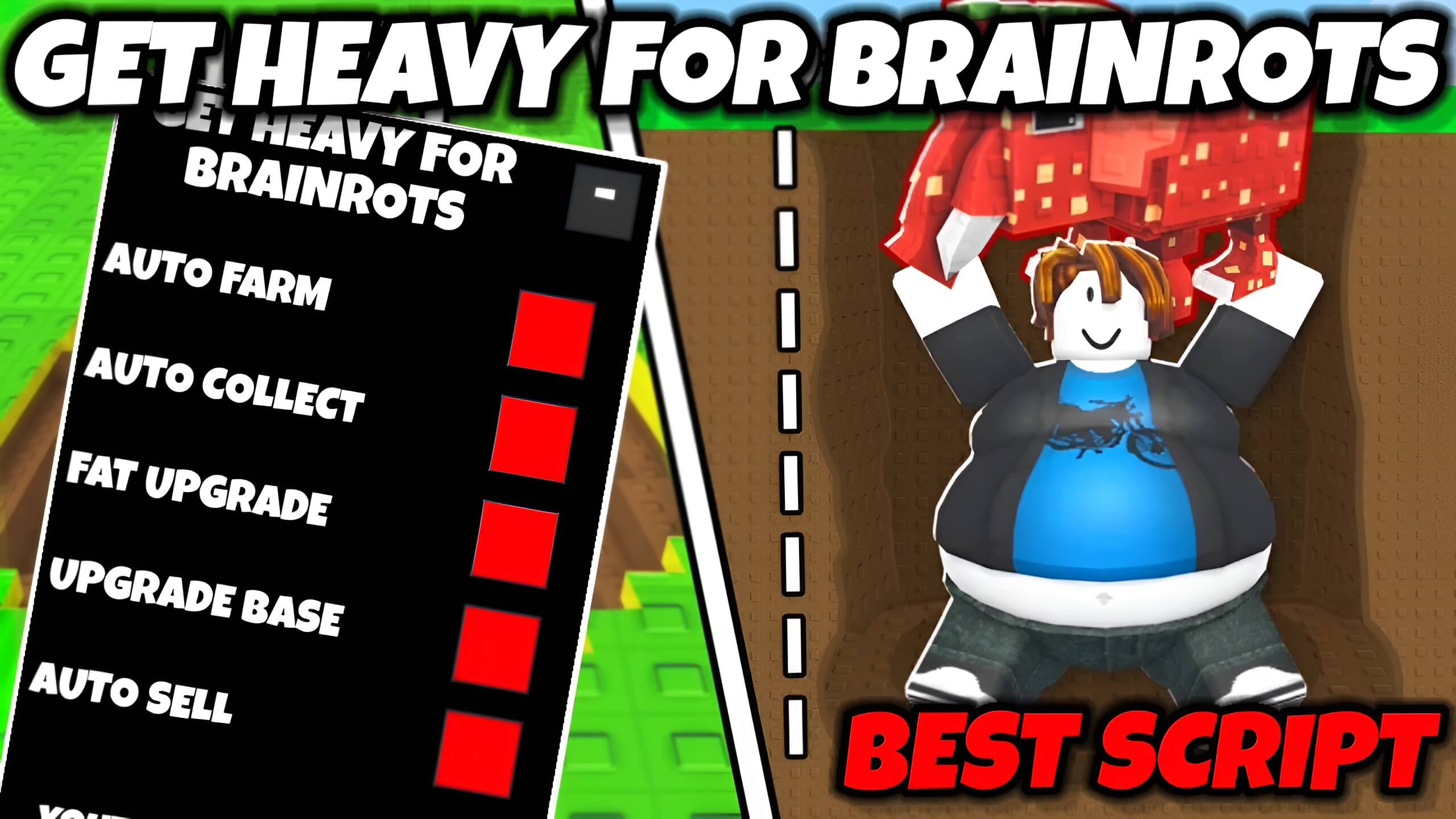 Get Heavy For Brainrots Auto Farm script