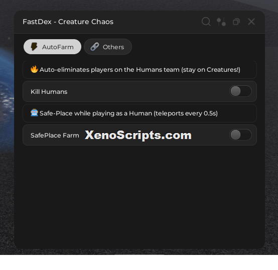 FastDex Creature Chaos Script