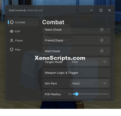 WestBound Silent Aim Script (No Keys)