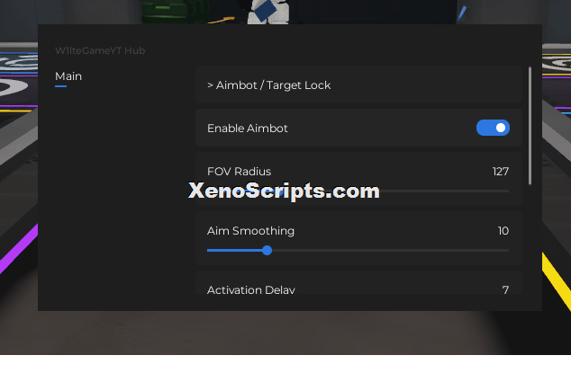 Rivals Aimbot/Target Lock Script Keyless