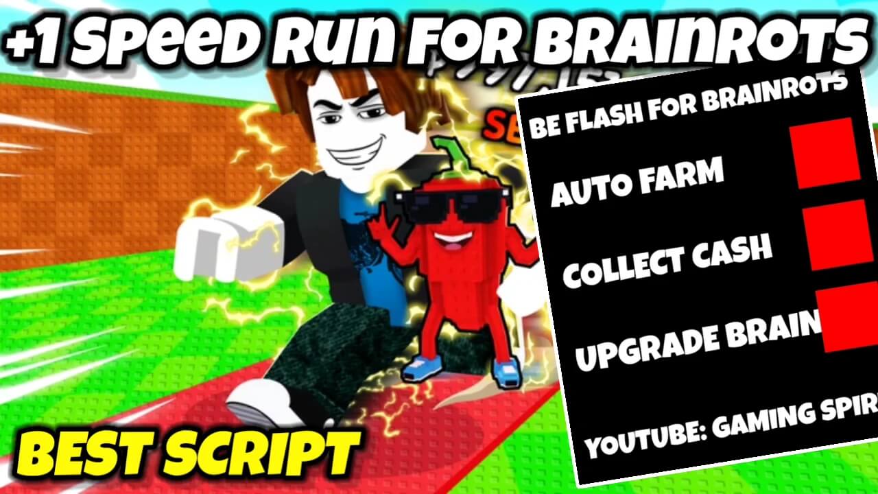 Be flash for Brainrot Auto Charge Script