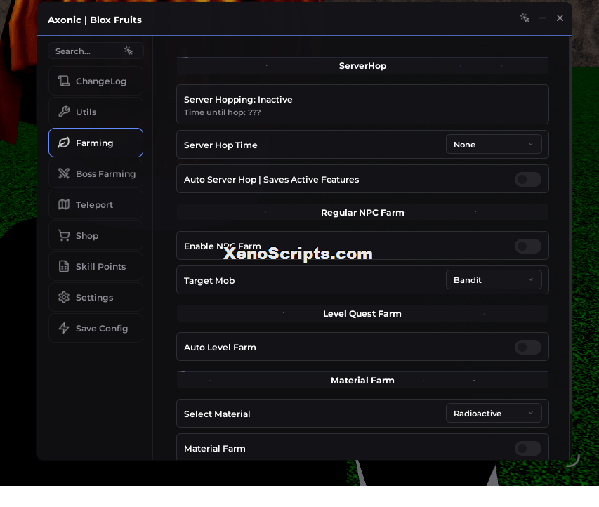 Auto Farm Blox Fruits Scripts - Xeno Supported