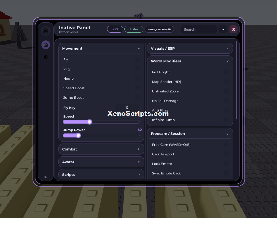 Inactive Panel v2.7