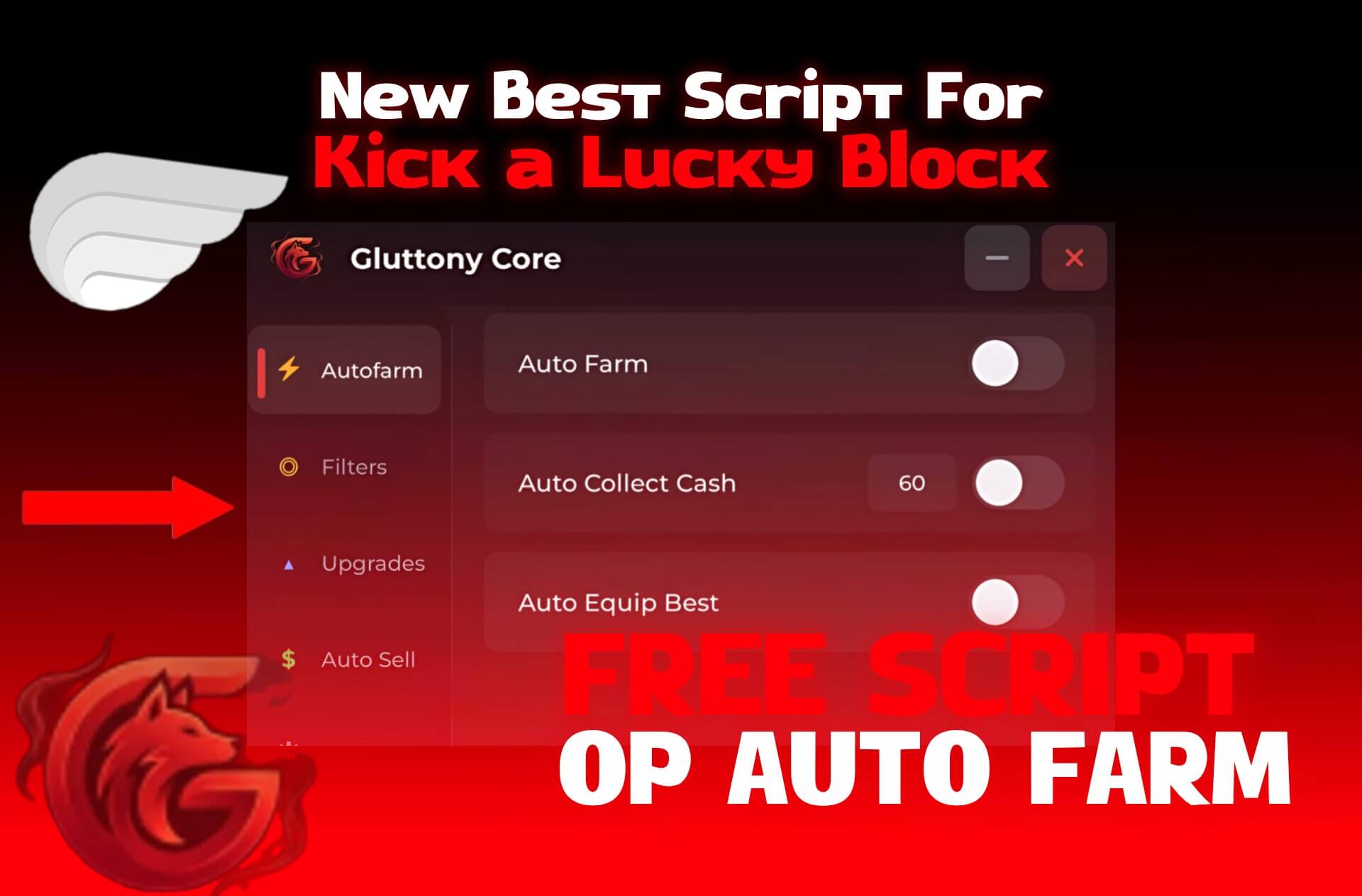 Script Kick a Lucky Block  (Op Auto Farm)