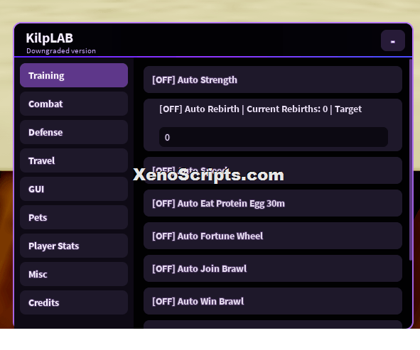 THE BEST KEYLESS MUSCLE LEGENDS SCRIPT 'KilpLAB V1'