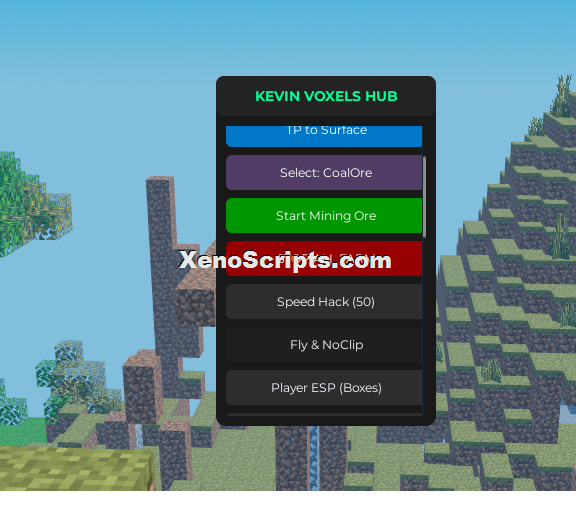 Voxels Farm Wood and Stone Script OP