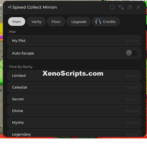 +1 Speed Collect Minion Script keyless