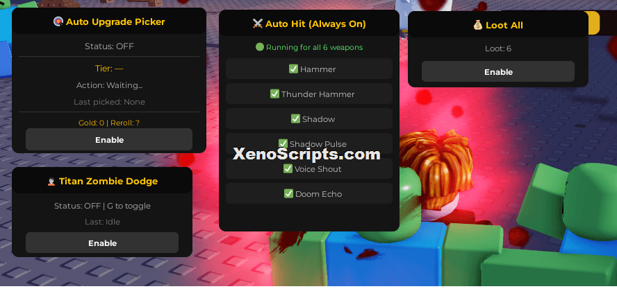 Robong: Megabonk Auto Hit Script Keyless