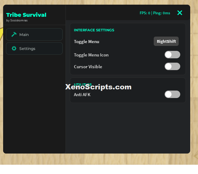Tribe Survival Teleport and ESP script keyless