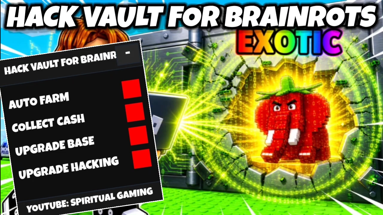 Hack Vault For Brainrots Op Script