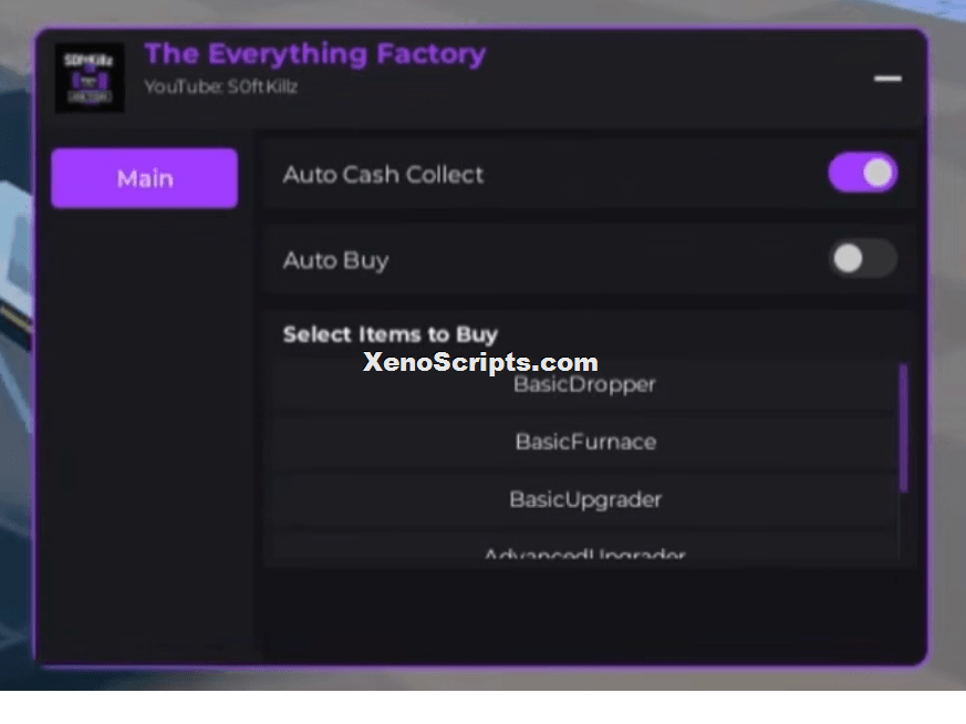 The Everything Factory Auto Collect Script OP