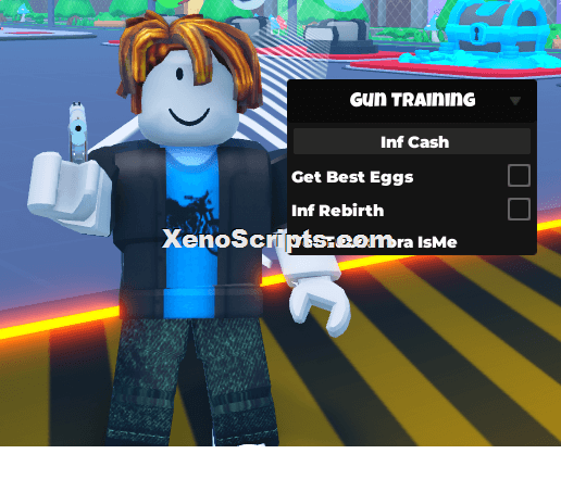 Gun Training inf cash script keyless