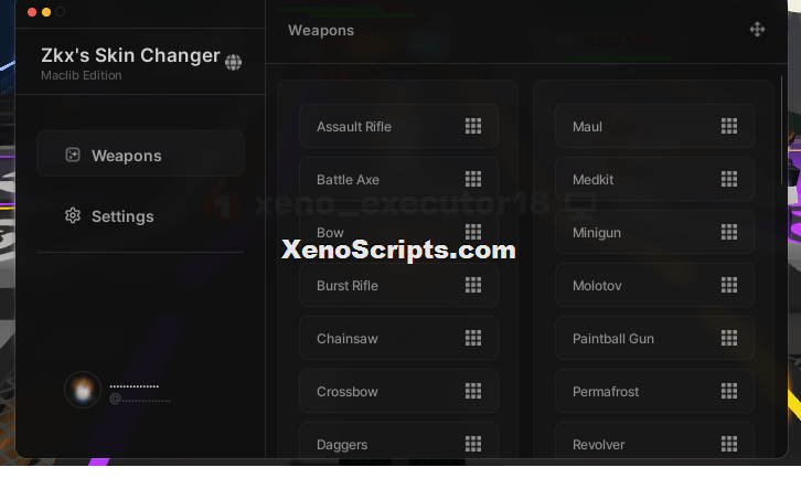 Rivals Weapons Skin Changer Script OP - Xeno Supported