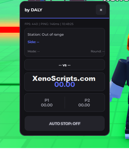 Stop the timer Auto stop script keyless
