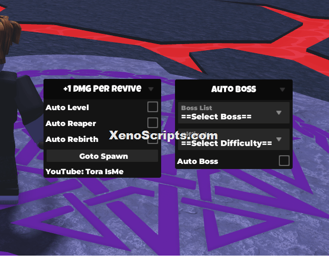 +1 DMG per revive Auto Boss script keyless
