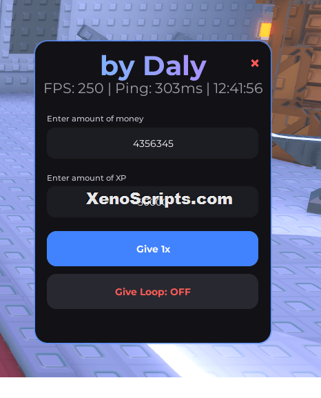 The Gluttony add money and xp points script keyless